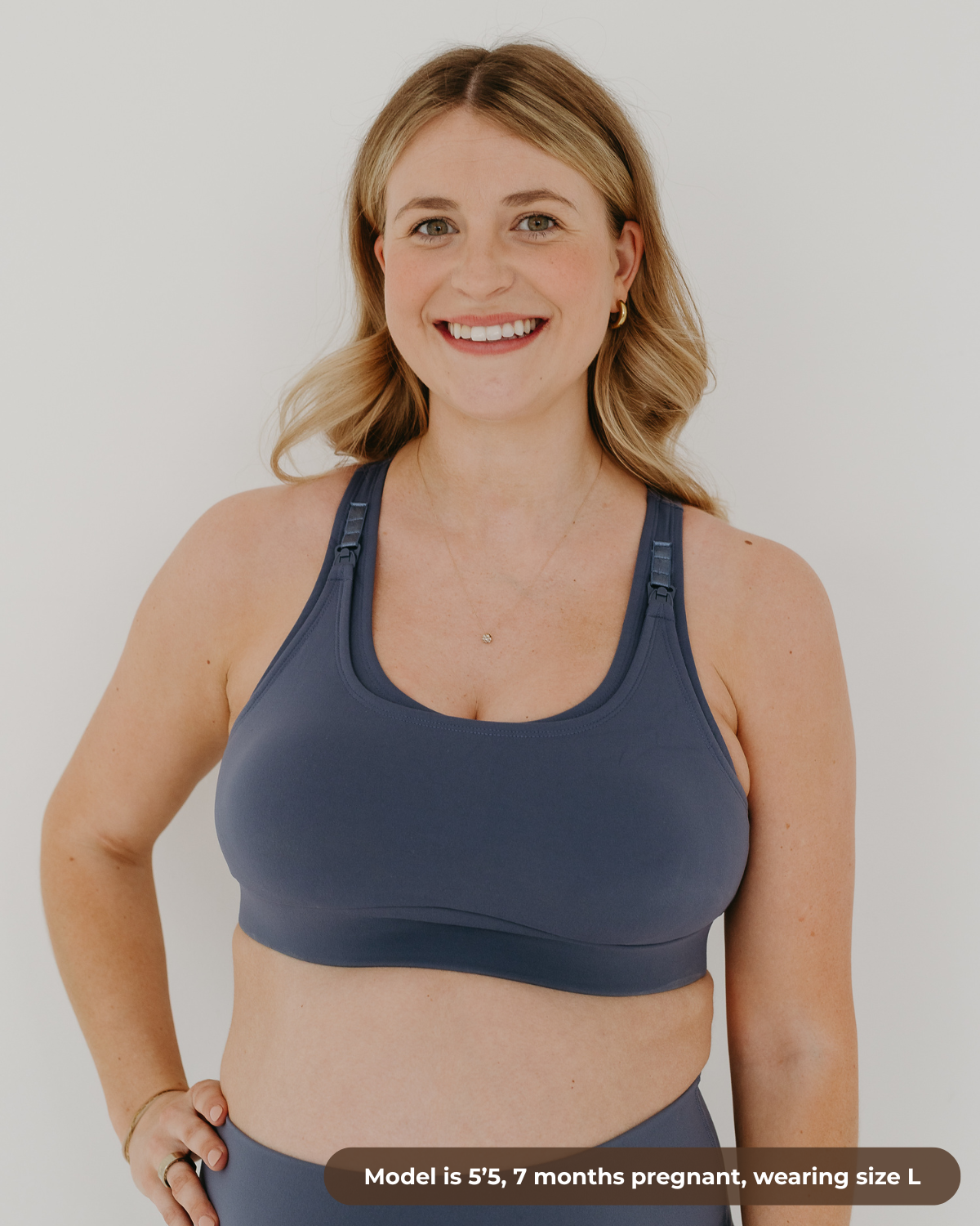 AXK CORE Full Support Nursing Bra - Blue